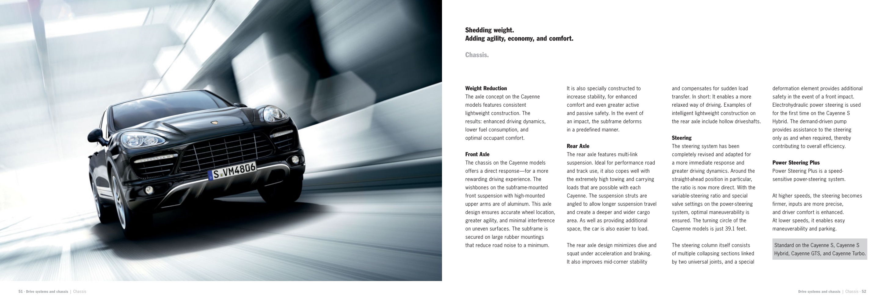 2013 Porsche Cayenne Brochure Page 57
